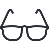 Eye glasses icon